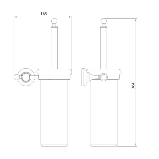 ΕΠΙΤΟΙΧΟ ΠΙΓΚΑΛ PERFORMA VICTORIA 602-220 BRONZE